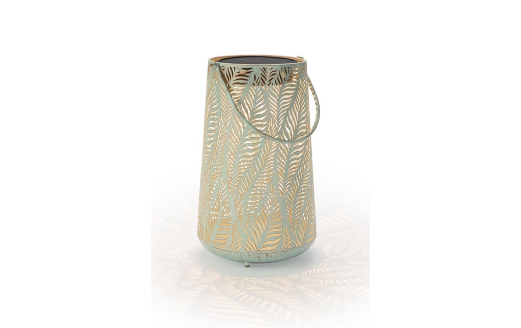 STT Lanterne Solar Antic Lara, Ø 20 cm, Vert clair