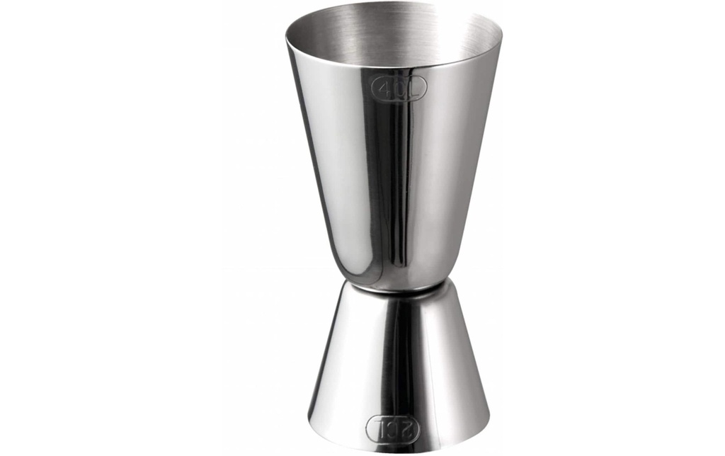APS Double mesure à cocktail 40/20 ml, argent