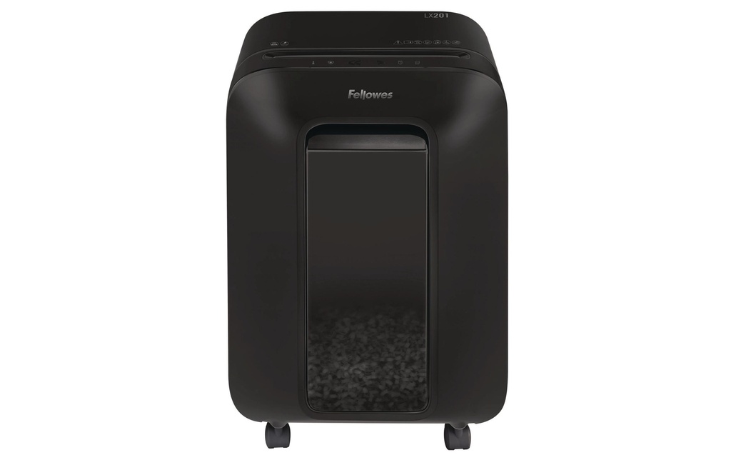 Fellowes Déchiqueteuse de documents LX201 P-5, 12 pages, noir