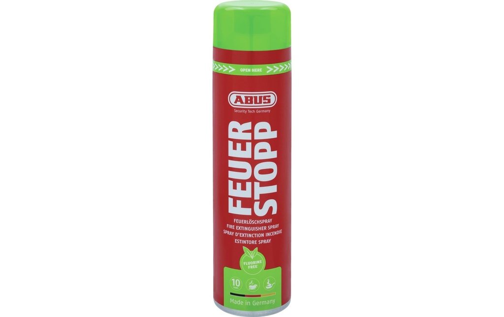 Abus Spray d’extinction d’incendie Arrêt du feu AFS625