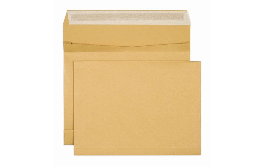 ELCO Enveloppe Pliage dans les dossiers C4 Brown sans fenêtre, 250 pièces