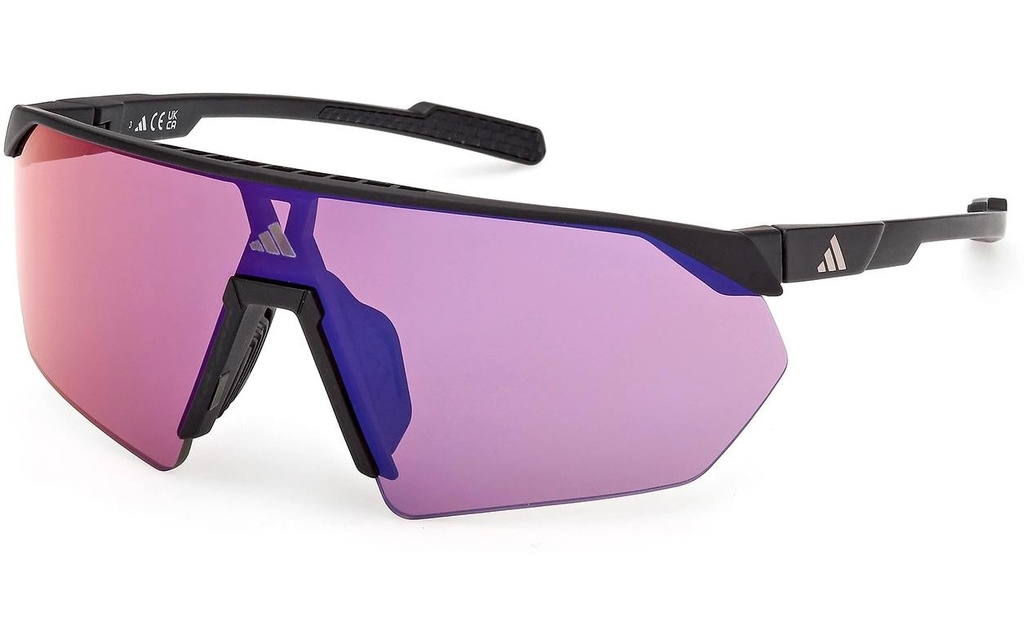adidas SP0076 Lunettes de soleil, Lens Gradient Mirror Violet