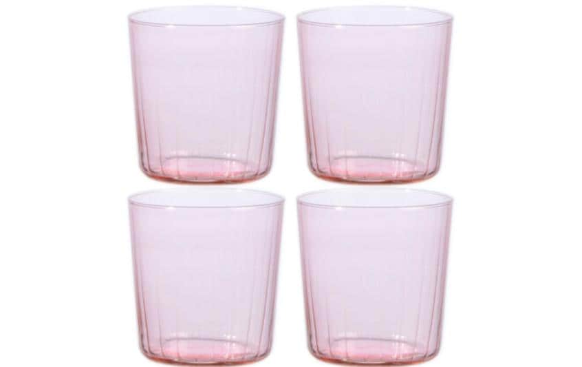 Royal Leerdam Verre à whisky Dreamline 4 pièces, rose, 39 cl