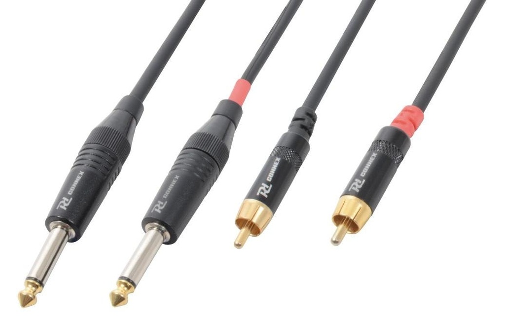 PD Connex CX74-3 Cinch - jack 6.3 mm, mâle 3 m