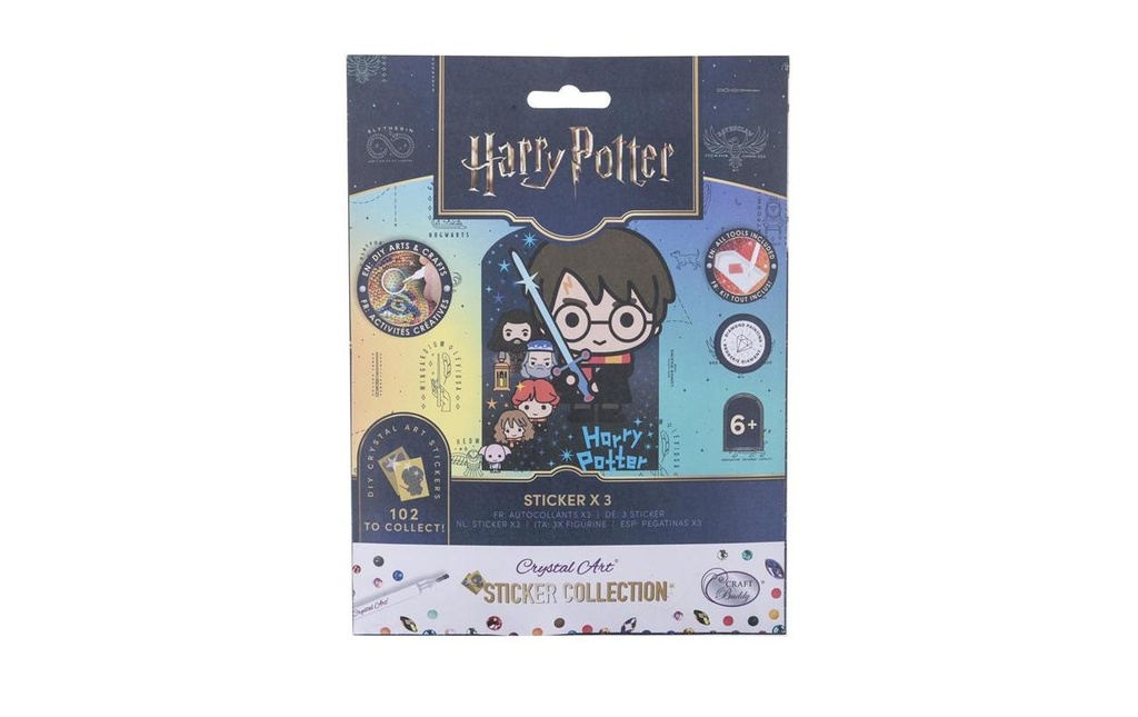 CRAFT Buddy Kits de bricolage Harry Potter Crystal Art Sticker Pack