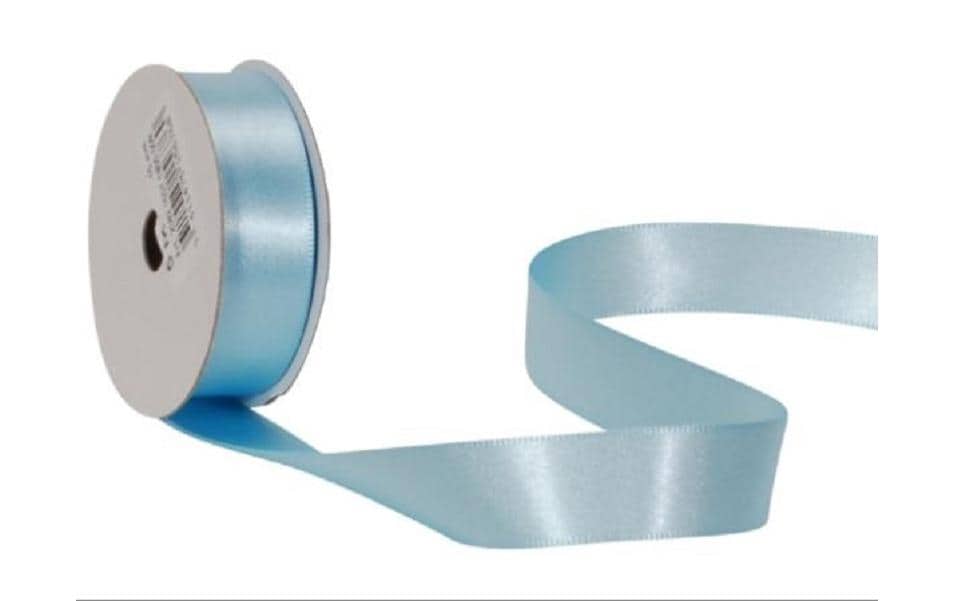 Spyk Ruban de satin 16 mm x 5 m, Bleu clair