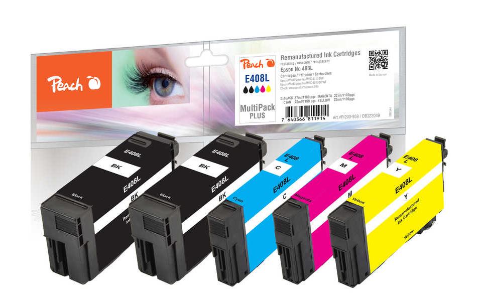 Peach Encre Epson No. 408L MP Plus BK/C/M/Y
