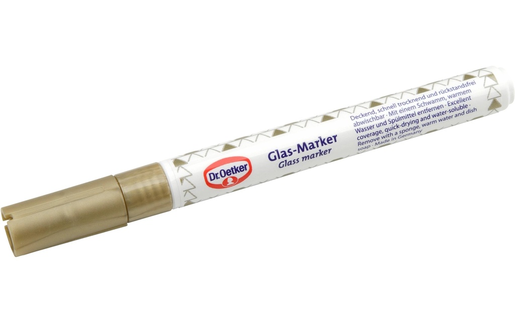 Dr.Oetker Marqueur indélébile Doré