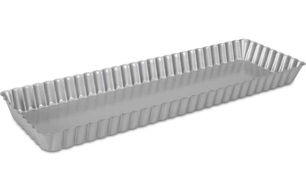 Städter Moule à tarte avec fond élévateur argent, 35.5 x 11.5 cm