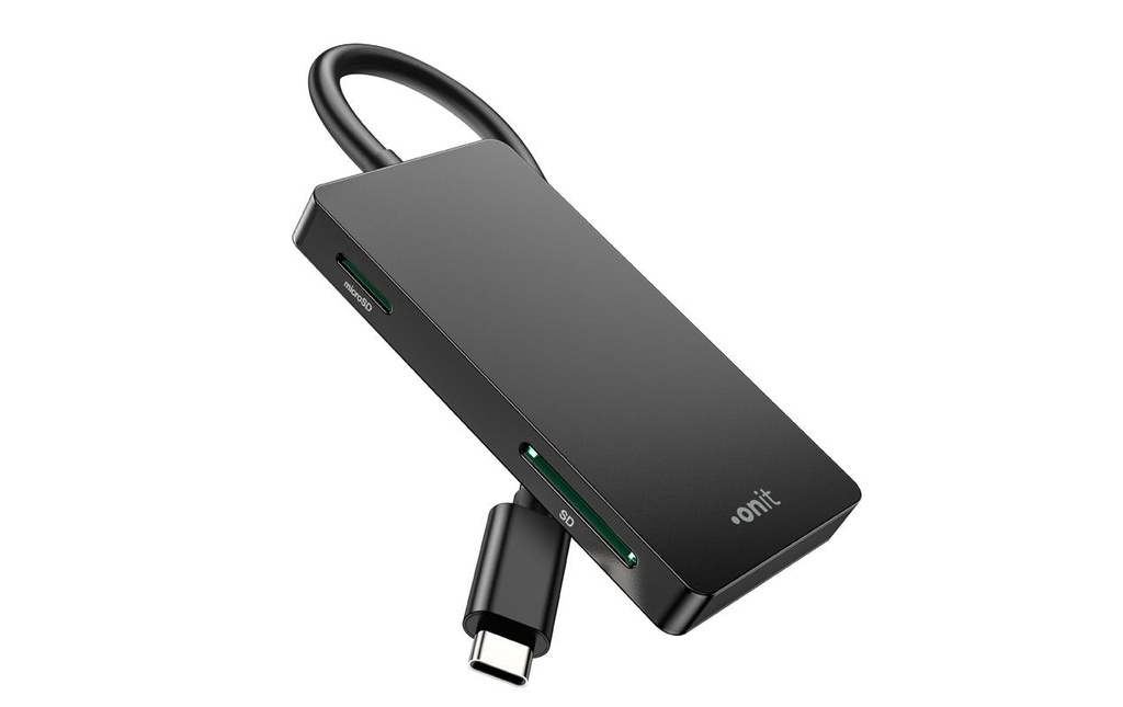 onit Card Reader Extern USB-C 3 en 1