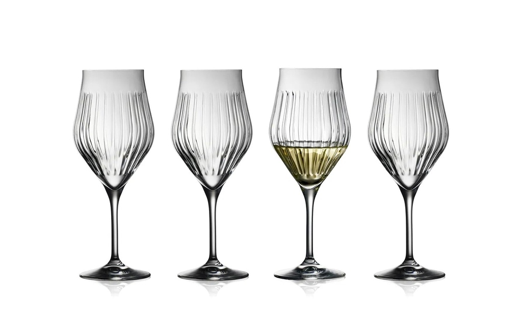Lyngby Verre à vin blanc Ane 550 ml, 4 Pièce/s, Transparent