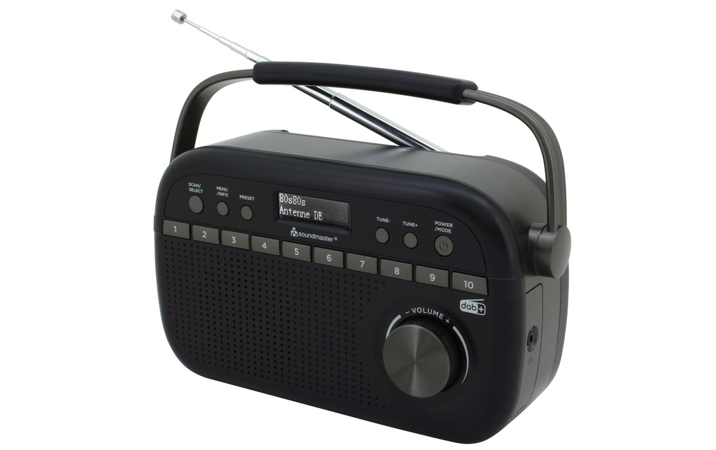 soundmaster Radio DAB+ DAB280SW Noir