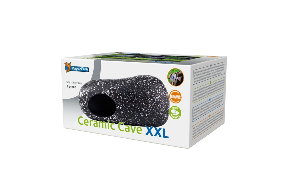 SuperFish Grotte en céramique XXL