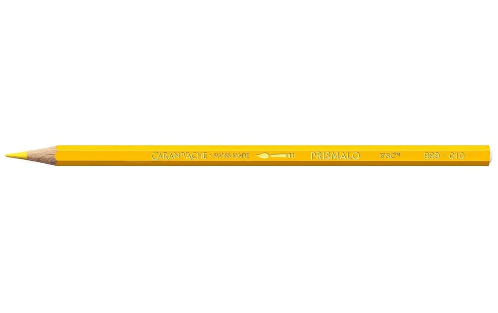 [110999010] CARAN D'ACHE Crayon de coul.Prismalo jaune