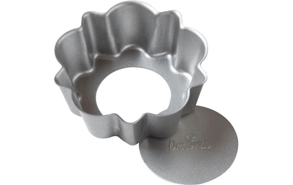 Decora Moule à tarte Ø 8 cm, argent