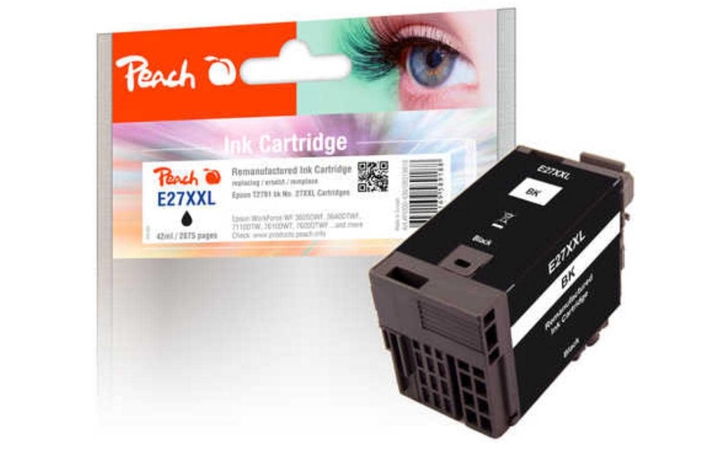 Peach Encre Epson  T2791, No 27XXL noir
