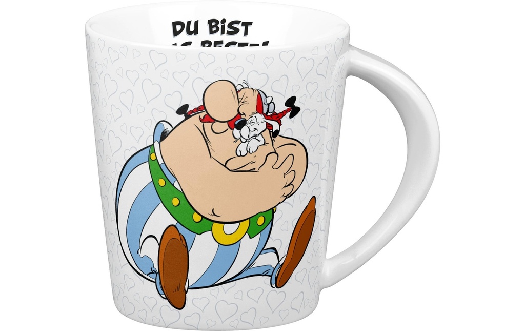 Könitz Tasse à café Du bist das Beste! 380 ml , 1 Pièce/s, Blanc