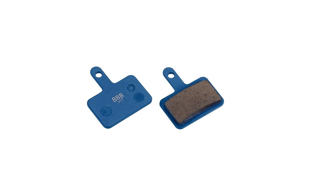BBB Plaquettes de frein Plaque de disque Shimano Deore Bleu