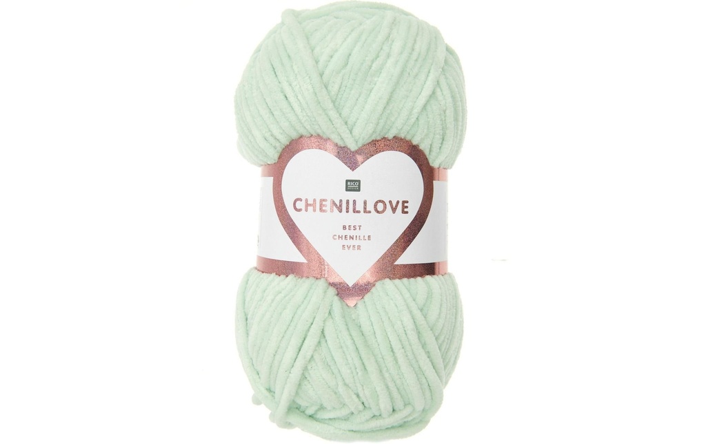Rico Design Laine Chenillove 100 g, Menthe