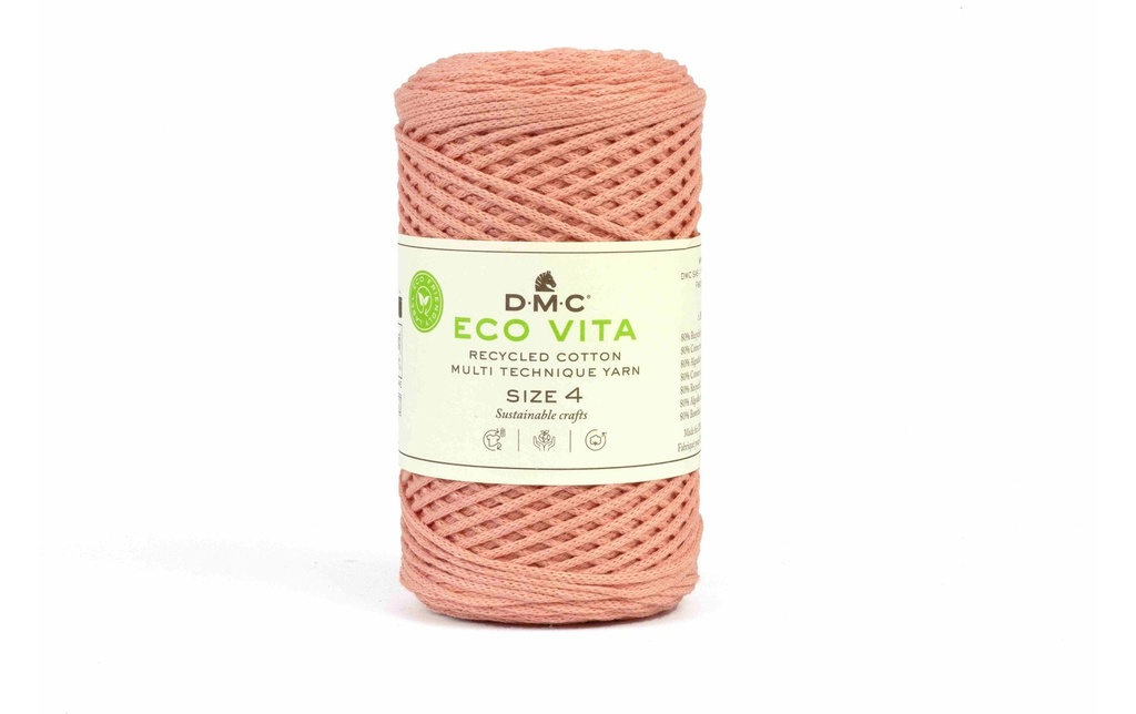 DMC Fil de coton Eco Vita 4 Saumon