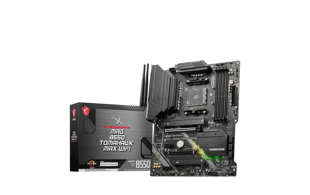 MSI Carte mère MAG B550 Tomahawk Max Wifi DDR4
