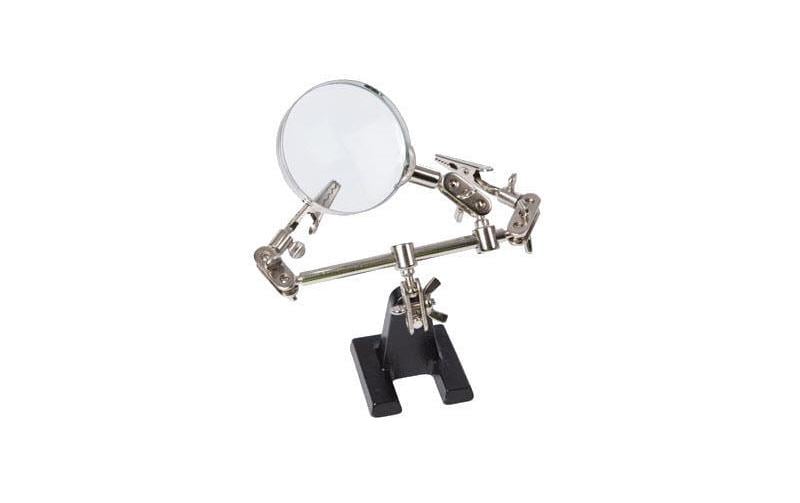 Velleman Supports de circuit imprimé avec Loupe, Agrandissement x 2.5