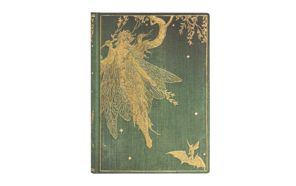 Paperblanks Carnet de notes Olive Fairy 9.5 cm x 14 cm ligné