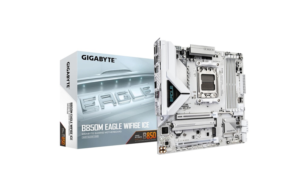 Gigabyte Carte mère B850M EAGLE WIFI6E ICE