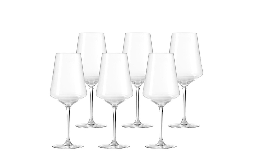 LEONARDO Verre à vin rouge Puccini 750 ml, 6 Pièce/s, Transparent