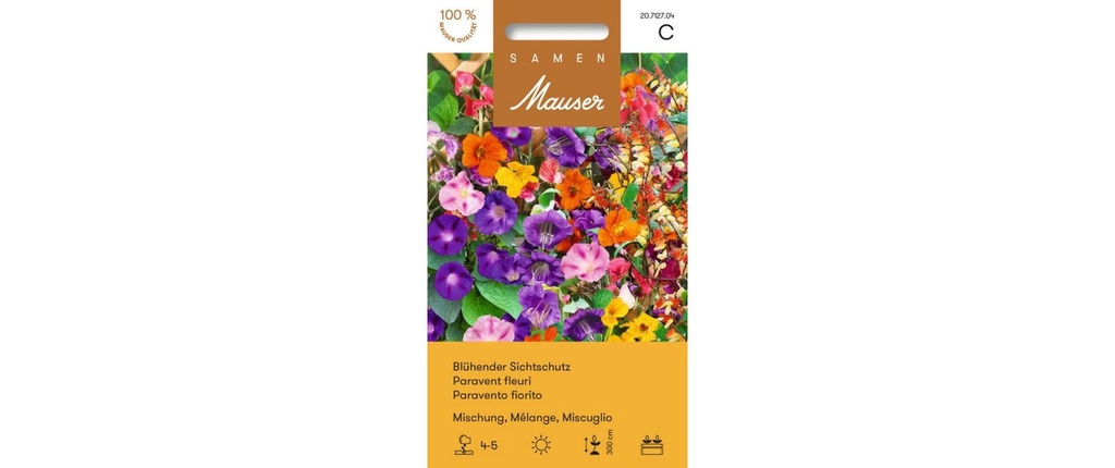 Samen Mauser Semence Brise-vue fleuri