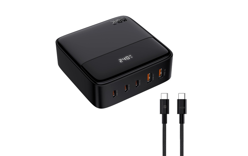Schönenberger Desktop USB-Charger 240 W