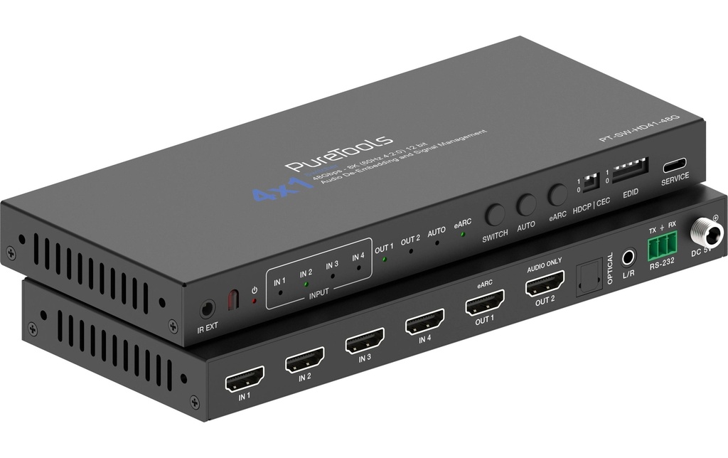 PureLink PureTools Commutateur PT-SW-HD41-48G HDMI