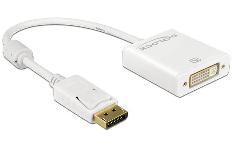 Delock Convertisseur Dp – dVI-I Blanc
