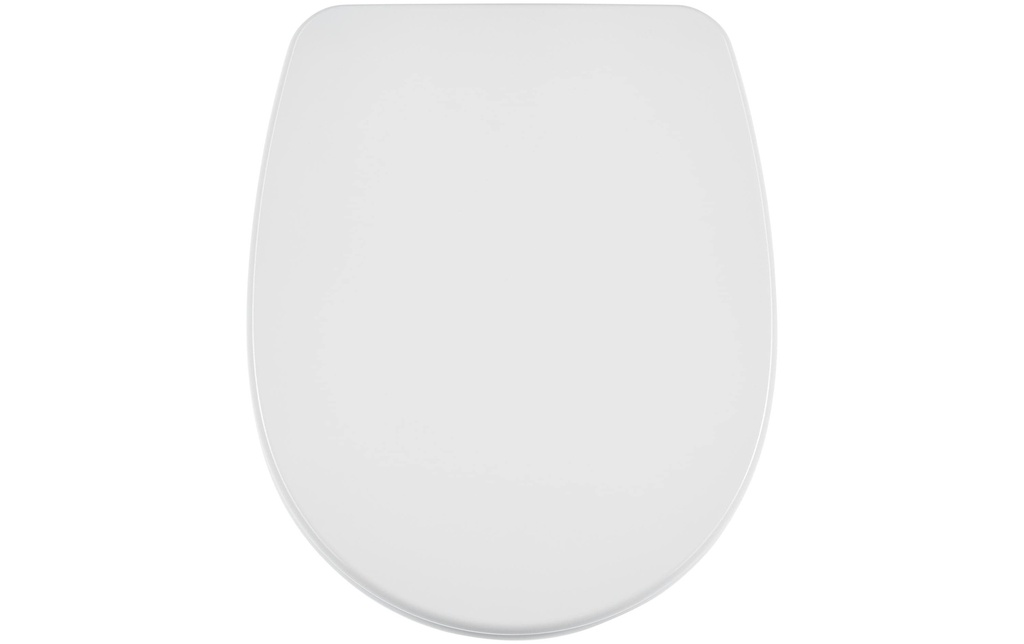 diaqua® Siège de toilette All in One avec dispositif d'abaissement automatique, Blanc