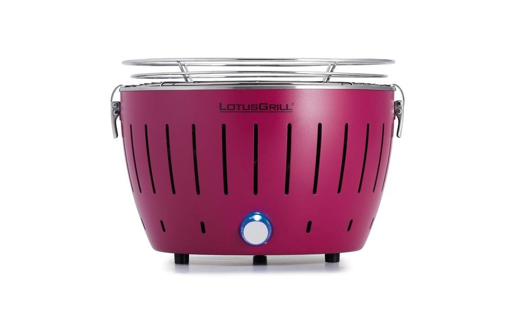 LotusGrill Barbecue de table Small violet prune Ø 29 cm