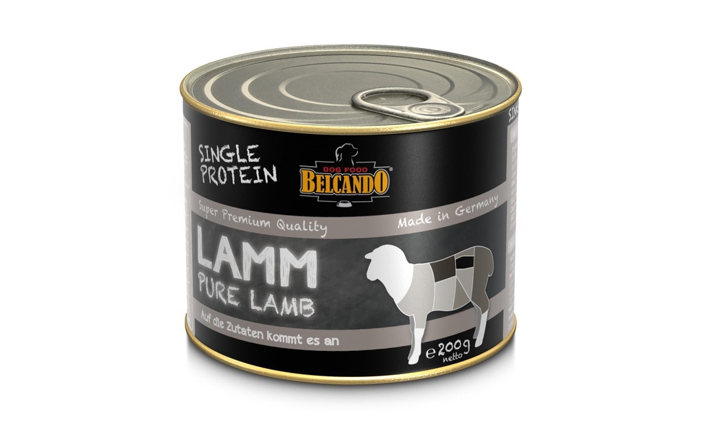 Belcando Alimentation humide Agneau single protein, 200g