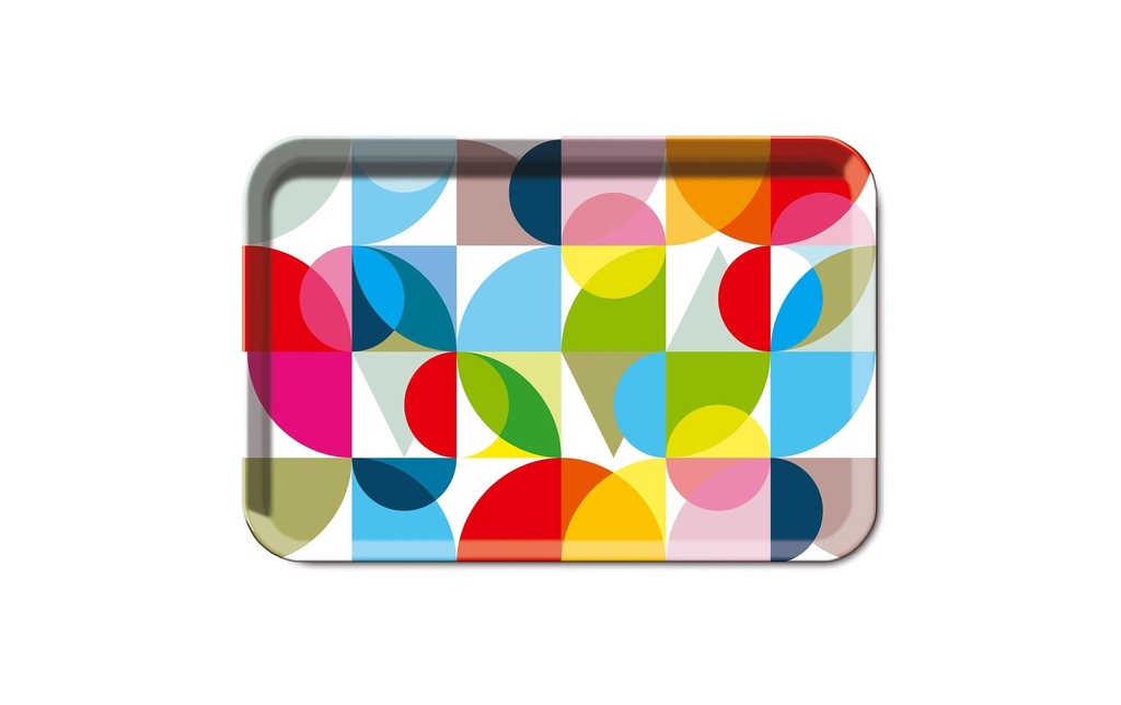 Remember Plateau de service Solena, Multicolore