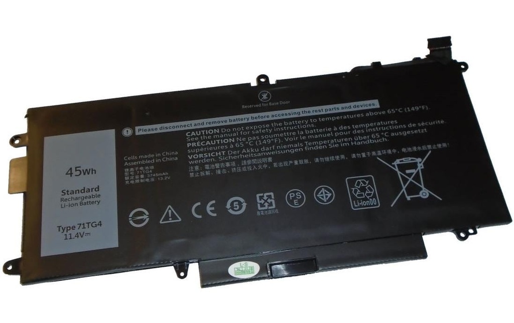 Vistaport Batterie pour DELL Latitude 5289/5289 2 in 1