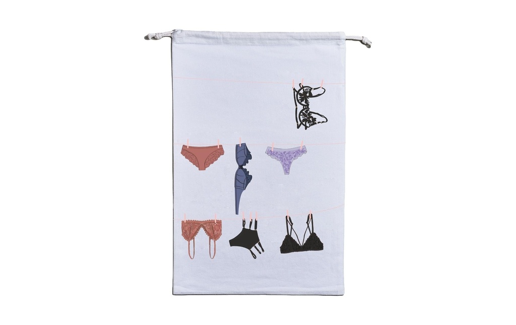 Chic Mic Sac à linge Intimes 40 x 60 cm, 20 L