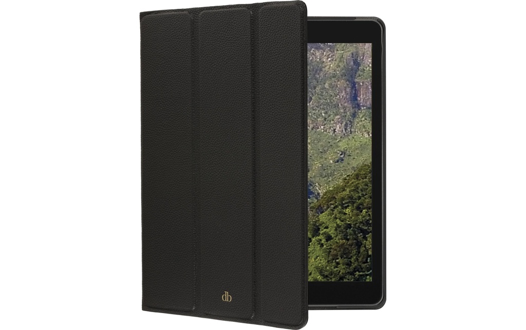 dbramante1928 Tablet Book Cover Milan iPad 9th Gen. Night Black