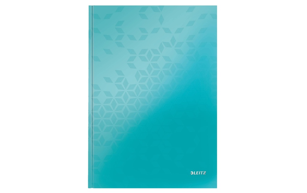 Leitz Bloc-notes WOW A4, À lignes, Bleu clair