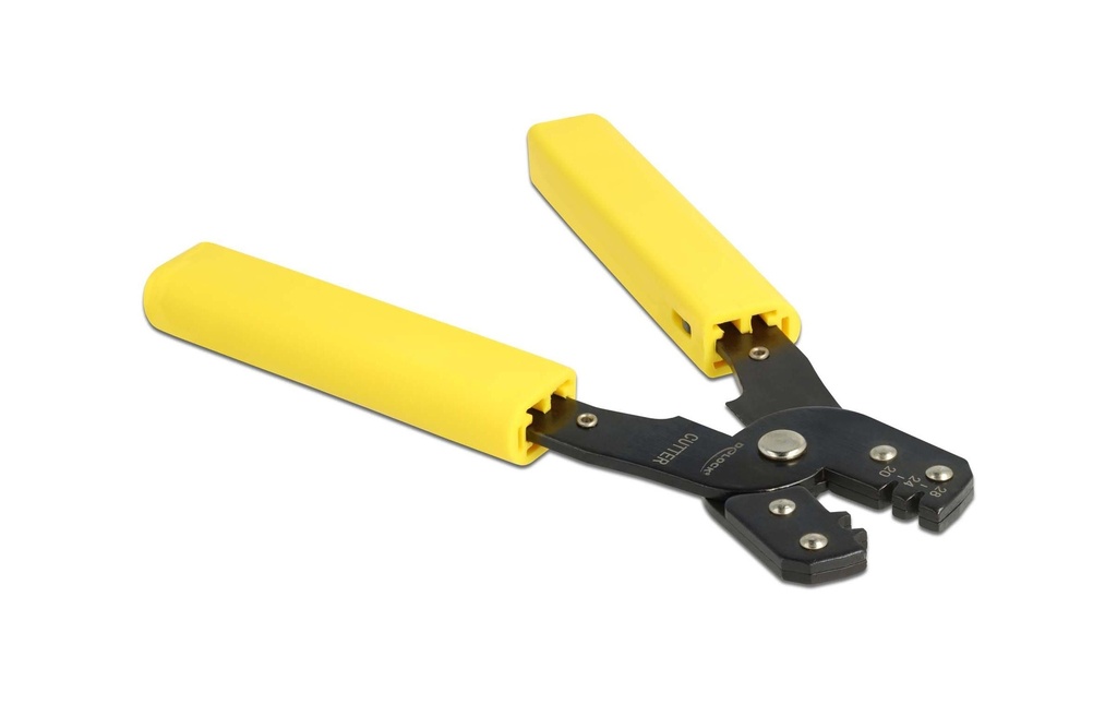 Delock Pince à sertir pour les contacts sertis de terminaux AWG 20/24/28