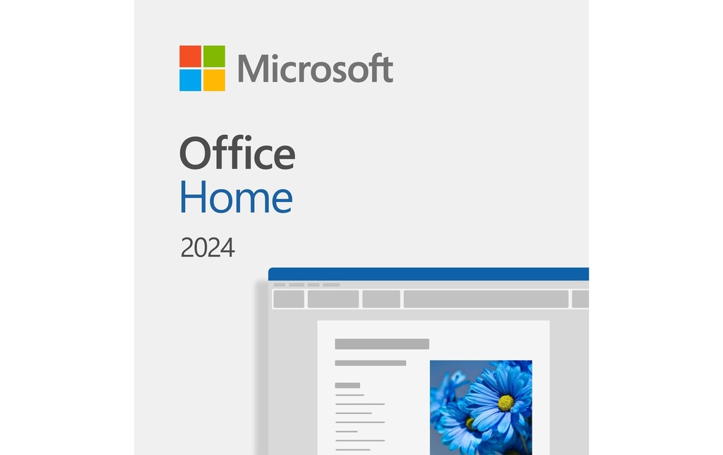 Microsoft Office Home 2024 ESD, Version complète, ML