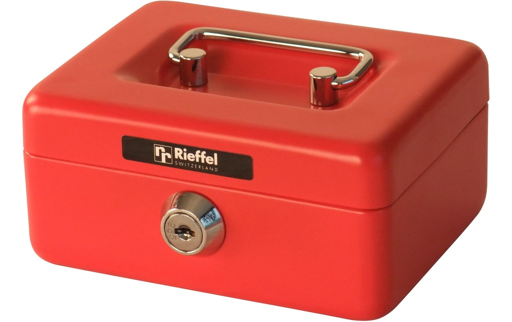Robert Rieffel Caisse à monnaie Kika 12,5 x 9,5 x 6 cm, Rouge