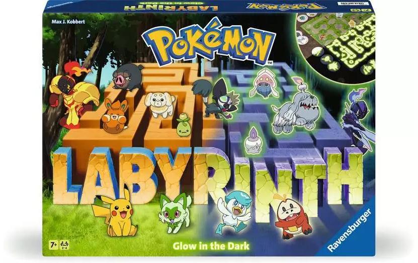 Ravensburger Jeux pour la famille Labyrinthe Pokémon Glow in the Dark