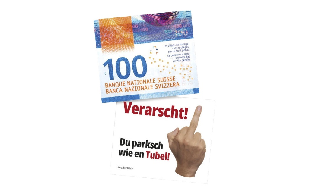 Swissmeme Carte Se faire avoir Noeuds de 100