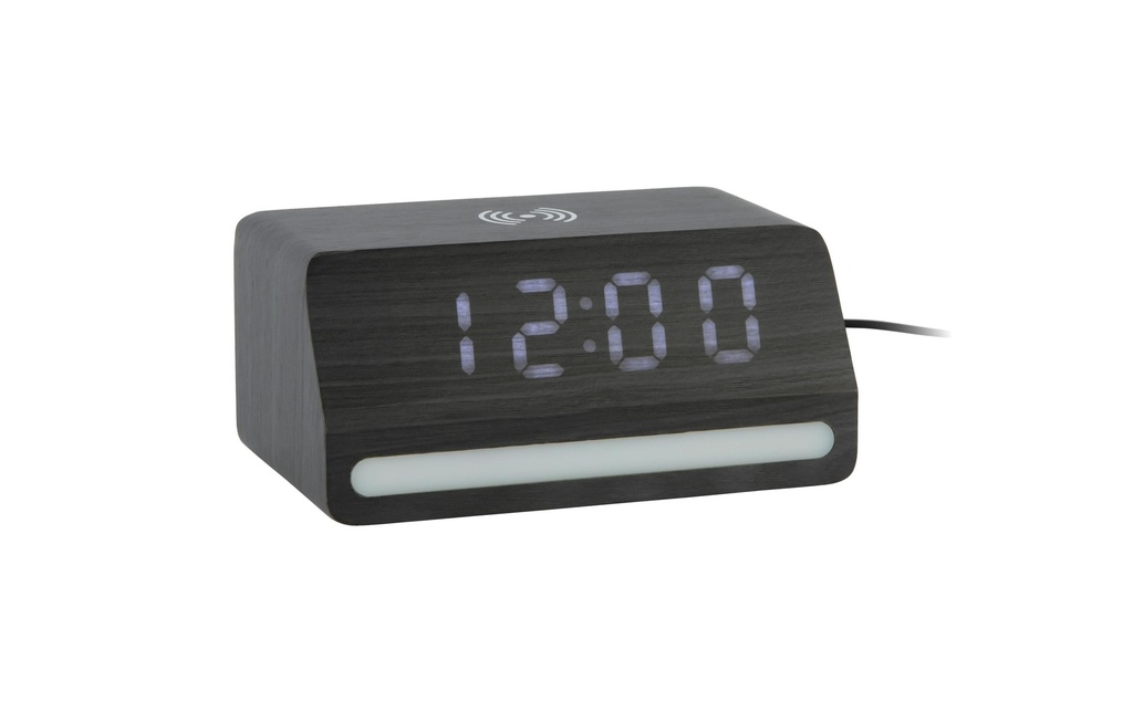 KARLSSON Réveil Retro Light LED Noir