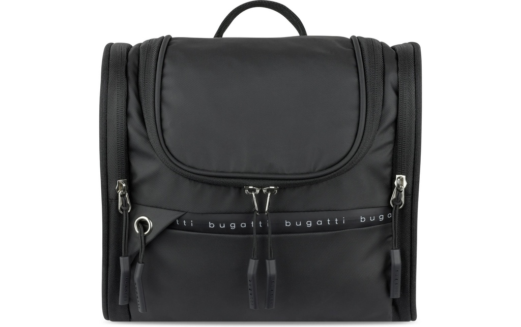 Bugatti Trousse de toilette Blanc DeLight 24,5 cm, Noir