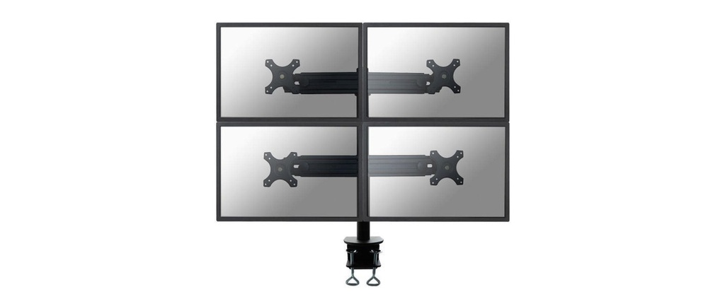 NEOMOUNTS Supports de table FPMA-D700D4 jusqu'à 32 kg - Noir