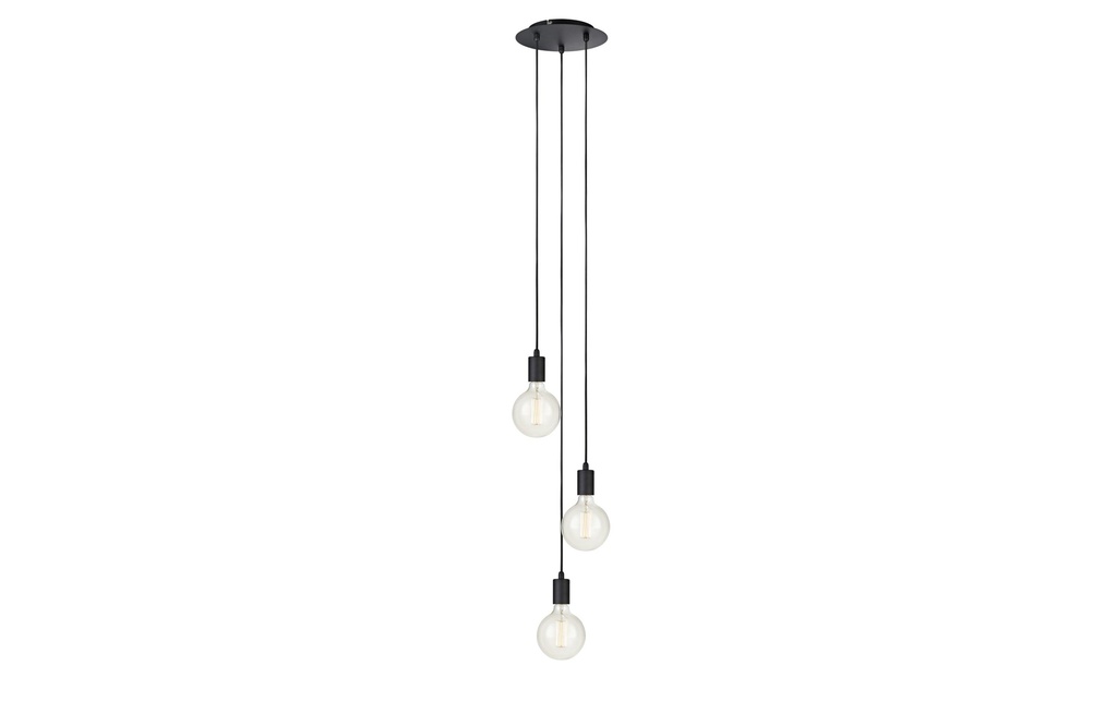 Markslöjd Lampe suspendue SKY 3L Noir